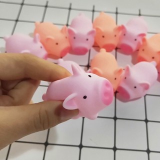 Heo kêu chíp chíp đồ chơi heo hồng lợn mềm bóp kêu chít chít vui tai cho bé