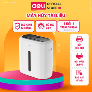 Máy Huỷ Tài Liệu Deli ET001 Cao Cấp Công Suất Lớn Máy Huỷ Giấy Tờ Phù Hợp Cho Văn Phòng Doanh Nghiệp