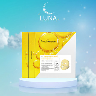 Mặt Nạ Thạch MediAnswer Vita Collagen - Màu Vàng