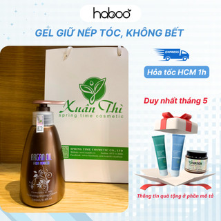 Gel giữ nếp tóc Gocare, gel mềm dưỡng tạo kiểu cho nữ, tóc xoăn uốn vào nếp chuẩn salon 280ml