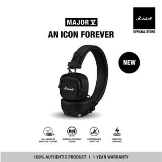  Tai Nghe Marshall Bluetooth MAJOR V - Pin lên đến 100 giờ - Bảo Hành Chính Hãng 1 Đổi 1 Trong 1 Năm