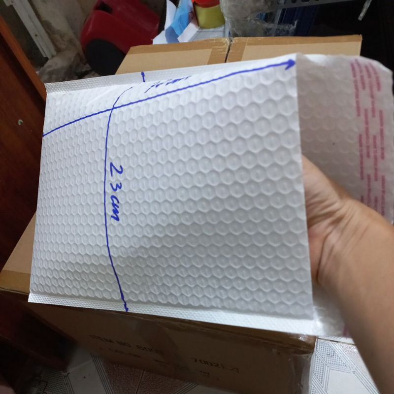 COMBO 20 Túi Đóng Gói Hàng Chống Sốc KT 23x30 26x30 cm Túi Đóng Hàng Nilon Lót Bóng Khí An Toàn Tiện Lợi