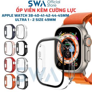 Ốp Bảo Vệ Kèm Liền Dán Màn Hình Cường Lực Dẻo 3D Apple.Watch Nhựa Cứng Cao Cấp SWASTORE - OP01