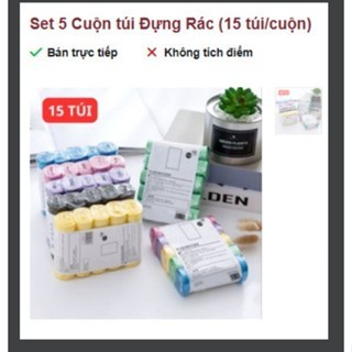 Túi Đựng Rác Tự Phân Hủy( Set túi đựng rác)