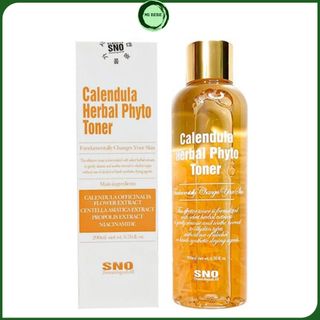 Toner hoa cúc sno calendula herbal phyto nước hoa hồng chứa cánh hoa cúc dưỡng ẩm 200ml - mibebe
