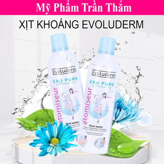 Xịt khoáng Evoluderm 150ml 400ml Chính Hãng Cấp Ẩm Làm Dịu Da Giúp Cho Da Luôn Mịn Màng