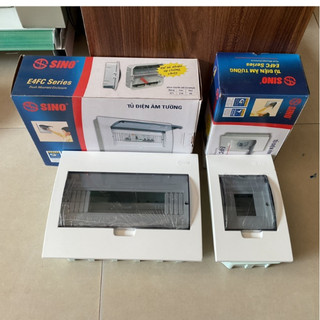 Tủ điện âm tường e4fc chứa từ 2-12 át hãng sino cao cấp
