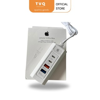 Ổ Cắm Sạc Điện Thoại Tích Hợp Sẵn Hai Cổng Sạc PD Sử Dụng Cho Nhiều Thiết Bị (TVQ Store)