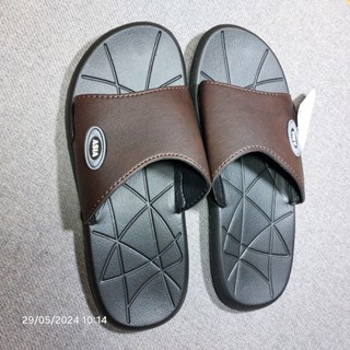 【ASIA.DME64 Dép quay ngang, đế thấp, màu nâu ASIA, lịch sự, mềm êm