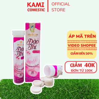 Viên sủi tăng kích thước vòng 1, giúp ngực tăng kích thước, tròn đầy nở nang đào thi plus - kami
