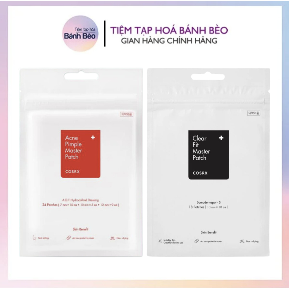 Miếng dán mụn COSRX Acne Pimple Master Patch/Cosrx Clear Fit Master Patch