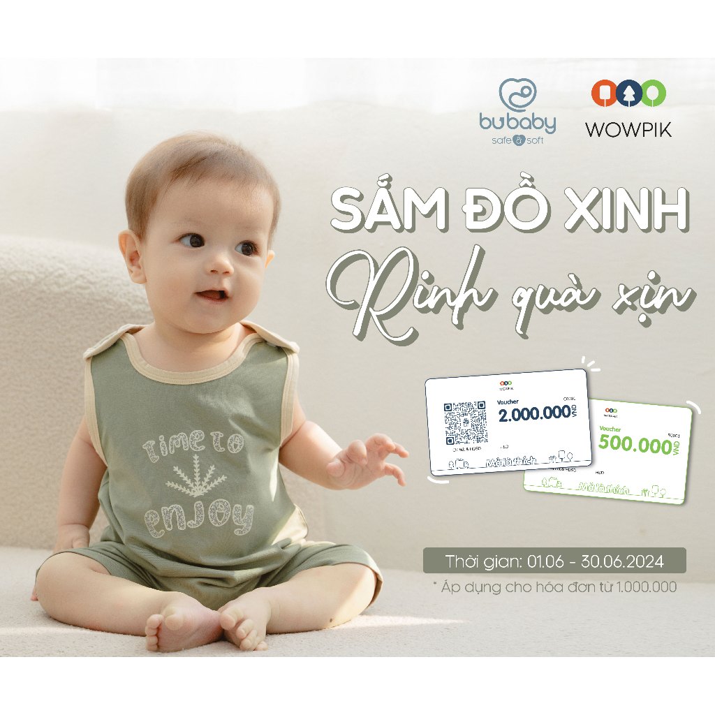 [Quà tặng không bán] VOUCHER QUÀ TẶNG BUBABY