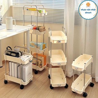 kệ để đồ đa năng xiaomi hàng nội địa cao cấp, đựng đồ nhà bếp, nhà tắm, decor nhà cửa 4806