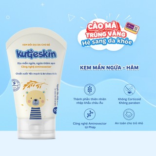 Kem dịu mẩn ngứa cho bé Kutieskin dịu mẩn đỏ, dịu vết ngứa, hăm da, lành vết trầy xước - Tuýp 30gr
