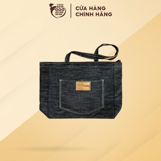 Túi Tote Denim Maybelline
