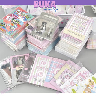 Sticker niêm phong cute Buka họa tiết dễ thương phụ kiện gói hàng dễ thương giấy gói hàng cute đồ gói card xinh rẻ