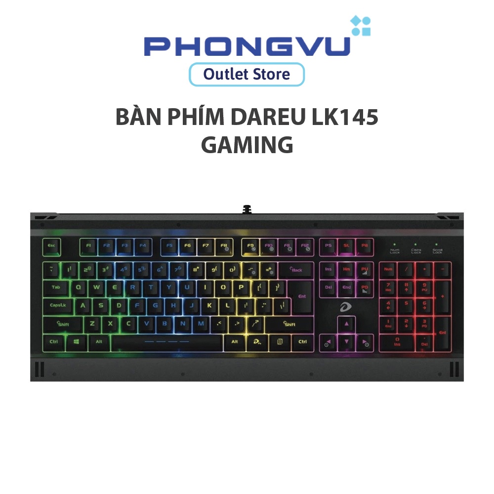 Bàn Phím Dareu LK145 Gaming đen (Bảo hành 24 tháng)