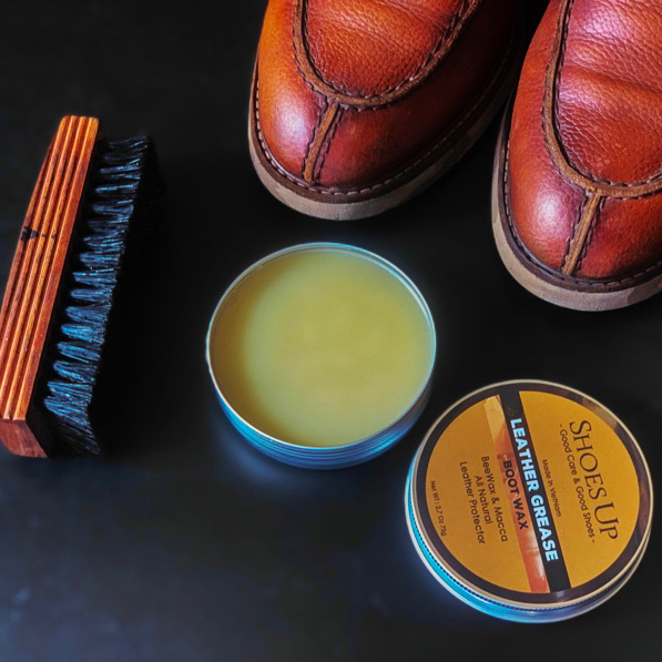 Shoes Up Leather Grease - Sáp dưỡng đồ da chuyên sâu dành cho giày,bốt, áo khoác da