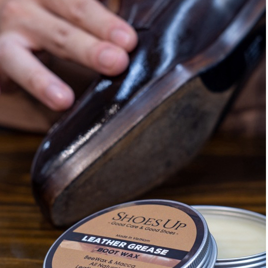 Shoes Up Leather Grease - Sáp dưỡng đồ da chuyên sâu dành cho giày,bốt, áo khoác da