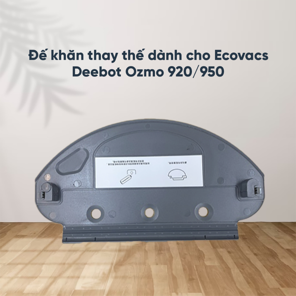 Đế khăn thay thế dành cho robot Ecovacs Ozmo 920/950 _ Phụ kiện chính hãng