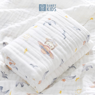 Khăn tắm xô cotton 6 lớp cho bé size 110x110 cm, hàng cao cấp 100% cotton tự nhiên