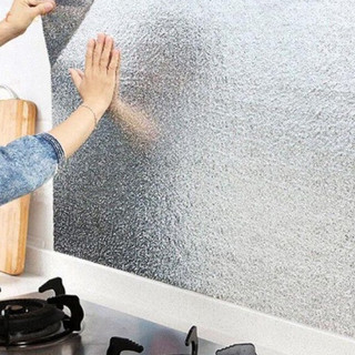 Cuộn Giấy Bạc Dán Bếp Cách Nhiệt, Miếng Decal Dán Tường Nhà Bếp Chống Thấm Bền Đẹp 2456 Ship Siêu Rẻ88