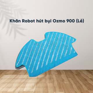 Khăn lau nhà robot hút bụi Ecovacs Deebot OZMO 900 ( 1 cái ) - Hàng Chính Hãng