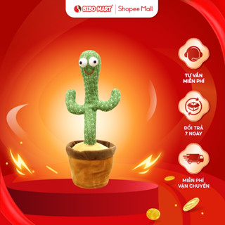 Đồ Chơi Cây Xương Rồng Nhại Giọng Nhảy Múa Biết Hát Vui Nhộn Giúp Bé Phát Triển Ngôn Ngữ - Bibomart