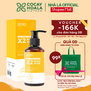  Dung dịch vệ sinh phụ nữ Gel X2 Nano nghệ chanh tây khử mùi, dưỡng ẩm - Tự Hào Nông Sản Việt