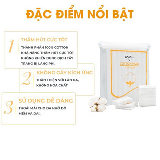 BÔNG TẨY TRANG NỘI ĐỊA TRUNG LÀM SẠCH DA