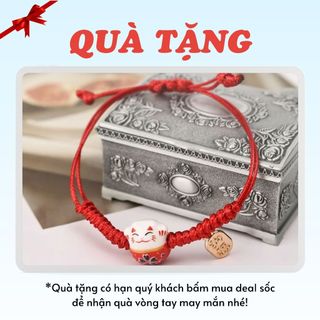 Vòng Tay Mèo May Mắn Bằng Gốm Đơn Giản Và Dễ Thương Cho Nữ Và Bé Gái