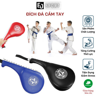 Đích Đá Cầm Tay Tập Võ Teakondo Karate Chất Liệu Da Pu Siêu Bền Dành Cả Người Lớn Và Trẻ Em - Eo.sportdz