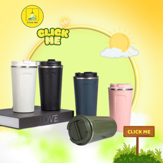   Tặng Túi Trong  Ly giữ nhiệt cao cấp 510ml Coffee Holic cốc inox 304 