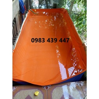 Bể Bơi Bạt Hàn Quốc Cao 50cm Ép Nhiệt  Được Gia Công Chắc Chắn Bể Bơi Bằng Bạt Bể Bạc