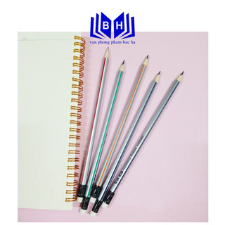 Bút chì gỗ 2b thân tam giác m&g awp30914, bút chì 2b m&g 30914 thân hình tam giác