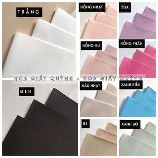 Giấy gấm Hàn cao cấp không nhăn, không thấm nước