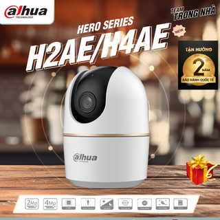 Bộ Camera wifi không dây trong nhà Dahua HERO A1 H2AE Full HD 2MP - H4AE 4MP 2K xoay 360, đàm thoại 2 chiều chính hãng