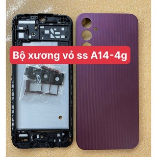 Bộ xương vỏ full điện thoại sam sung a14-4g ảnh tự chụp