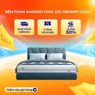 Nệm Cool Gel Memory Foam Amando Casa 120x200x20cm