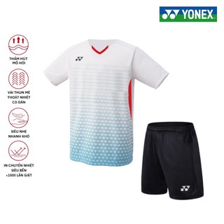 Áo cầu lông, quần cầu lông Yonex chuyên nghiệp sử dụng tập luyện và thi đấu cầu lông M4S90