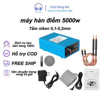 5000w bộ dụng cụ hàn điểm dụng cụ hàn cầm tay 18650 tự làm bàn đạp chân tháo rời niken 0.15 0.20