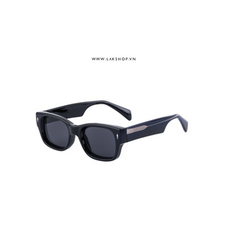 Kính Sunglasses Black Square Frame Flat Frames
