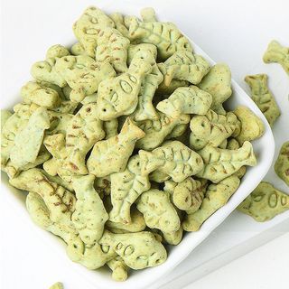 Bánh Cá Biscuits Catnip túi 50g Giảm Búi Lông Viêm Răng Hôi Miệng Cho Mèo