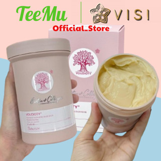 Kem ủ tóc, dầu hấp Biotin Collagen Voudioty Pink 500ML, giúp phục hồi mềm mượt tóc