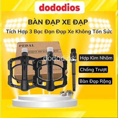 Bàn Đạp Xe Đạp  Dododios Người Lớn, Pedal Xe Đạp Trẻ Em Chất Liệu Hợp Kim Nhôm Siêu Nhẹ Chống Trượt Phù Hợp Mọi Dòng Xe