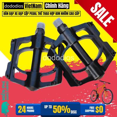 1 Đôi Pedan Bàn Đạp Xe Đạp Thể Thao Địa Hình Đua Nhôm Cao Cấp_Pedan Chữ X, Bàn Đạp Xe Đạp Trẻ Em, Pedal Trẻ em