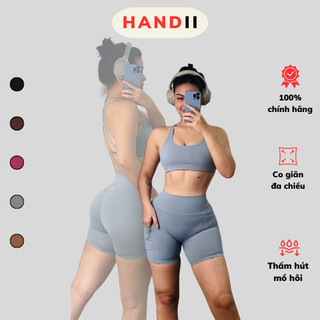 Quần tập gym nữ Lotus short Sey chất Lycra cao cấp ‘’HANDII’’