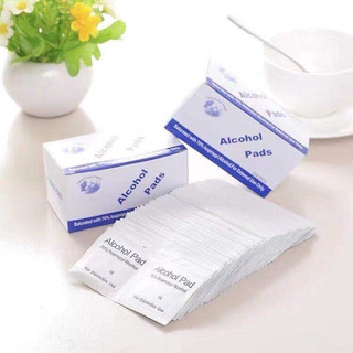 Bông cồn làm sạch móng làm Nailbox, Bông tẩm cồn Alcohol Pads