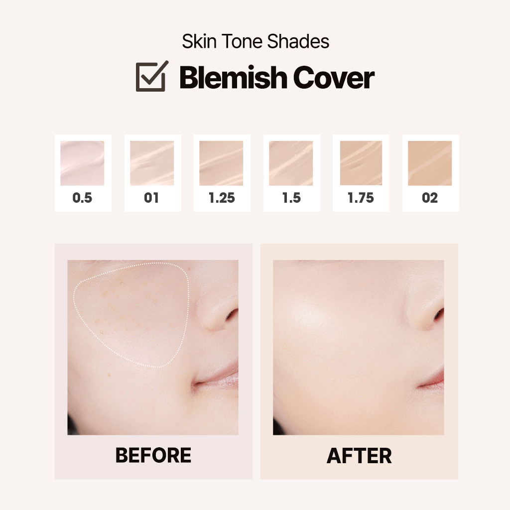 [THE SAEM] Kem che khuyết điểm Cover Perfection Tip Concealer độ che phủ cao (6.5g) - TinTin Live | BigBuy360 - bigbuy360.vn