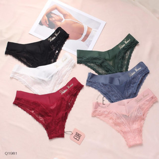 Quần lót hiệu Victoria secret hàng xuất chất ren cao cấp đẹp xuất sắc 2/3 mông